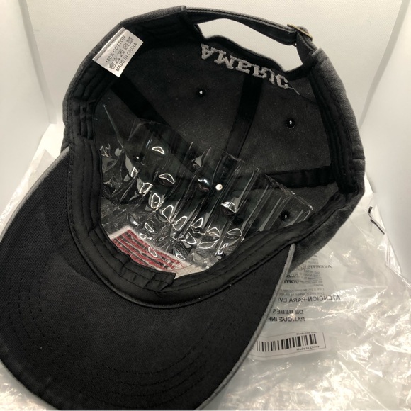 Vintage Wash USA American Flag Embroidered Adjustable Dad Hat, Unisex OS - Picture 9 of 10